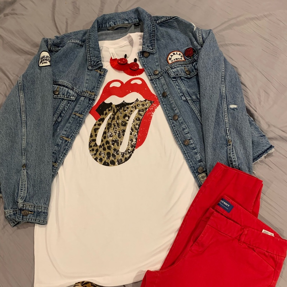 Rolling Stone Cheetah Tongue Shirt